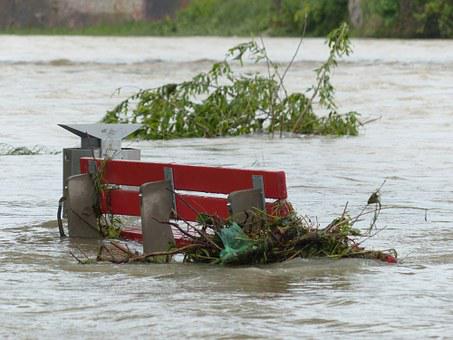 5 Reasons Everyone, including you, should have flood insurance! - Flooded Bench